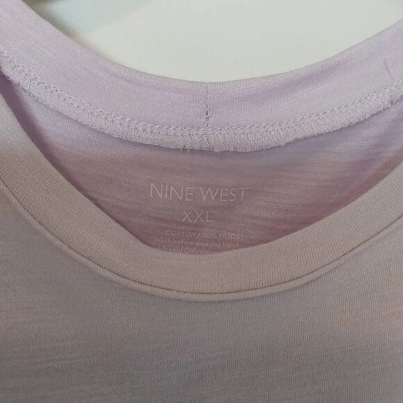 Nine West Tank Dress Barbie Core Juniors Sz XXL Purple New - Picture 3 of 8